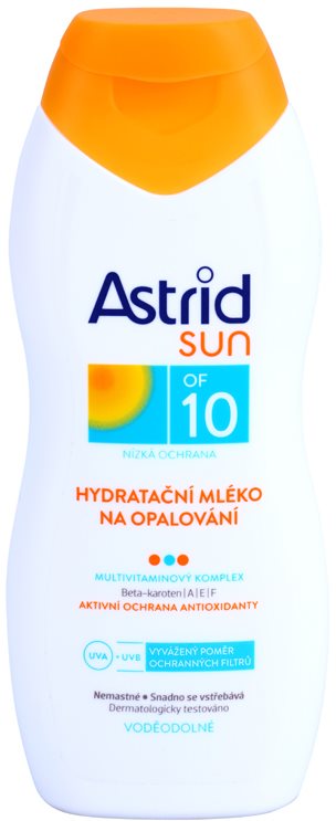 Astrid Sun lait solaire hydratant SPF 10
