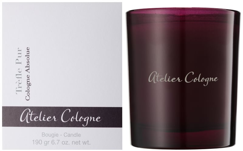 Atelier Cologne Trefle Pur illatos gyertya 190 g
