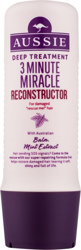 Aussie Repair Miracle après-shampoing de 3 minutes nourrissant en profondeur pour cheveux abîmés