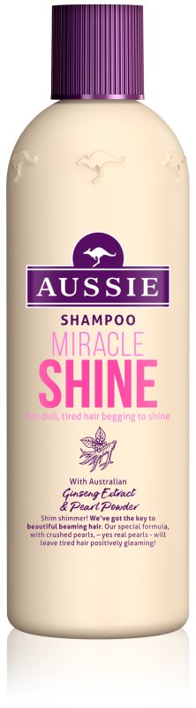 Aussie Miracle Shine Sampon pentru par gras si lipsit de stralucire.
