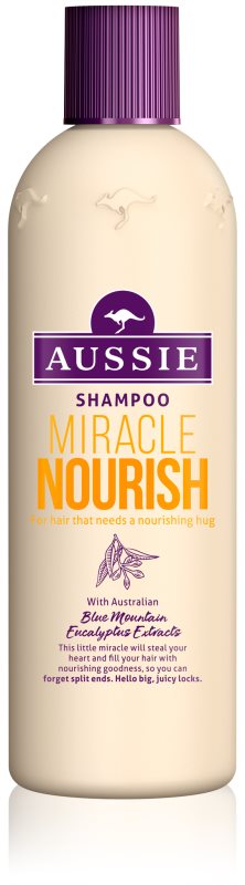 Aussie Miracle Nourish champô nutritivo para cabelo