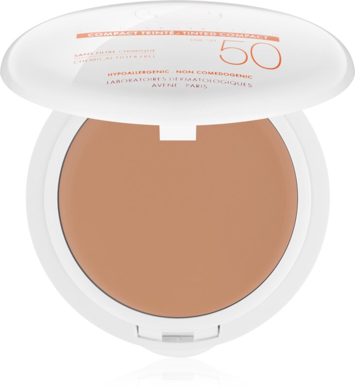 Avène Sun Minéral base compacta protetora sem filtros químicos SPF 50