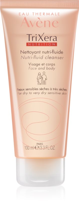 Avène TriXera Nutrition Cleansing Gel for Face and Body