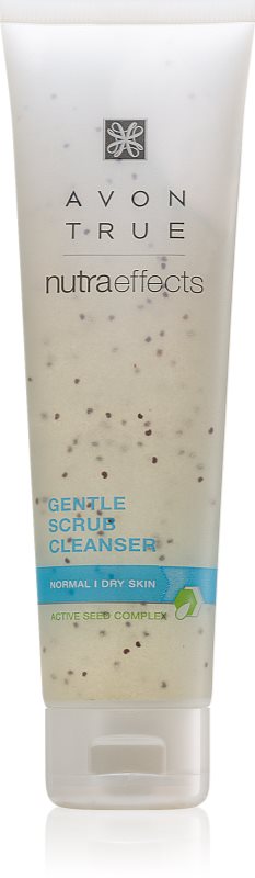 Avon True NutraEffects scrub delicato viso per pelli normali e secche