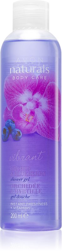 Avon Naturals Body żel pod prysznic z orchideą i jagodą