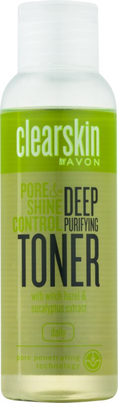 Avon Clearskin Pore & Shine Control hĺbková čistiaca pleťová voda s chladivým účinkom