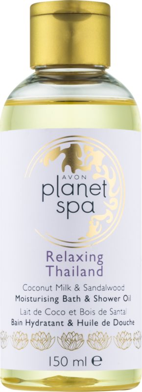 Avon Planet Spa Relaxing Thailand huile bain et douche effet hydratant