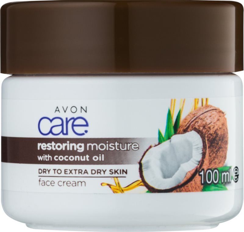Avon Care Moisturizing Facial Cream With Coconut Oil