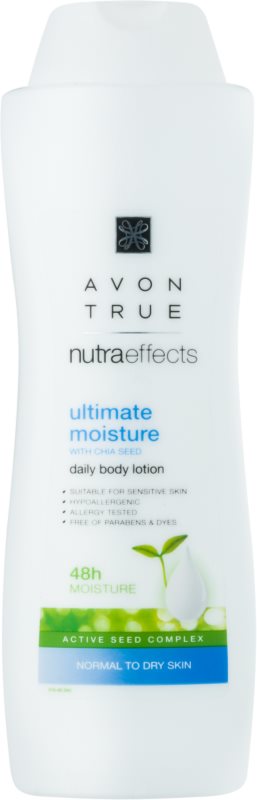 Avon True NutraEffects latte idratante corpo
