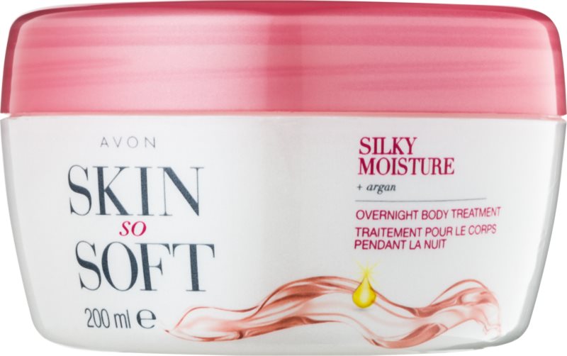 Avon Skin So Soft Silky Moisture nočný telový krém