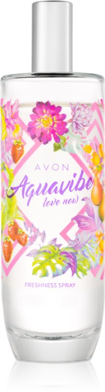 Avon Aquavibe Love Now spray do ciała dla kobiet 100 ml