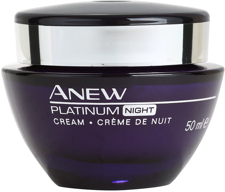 Avon Anew Platinum Nachtcreme gegen tiefe Falten