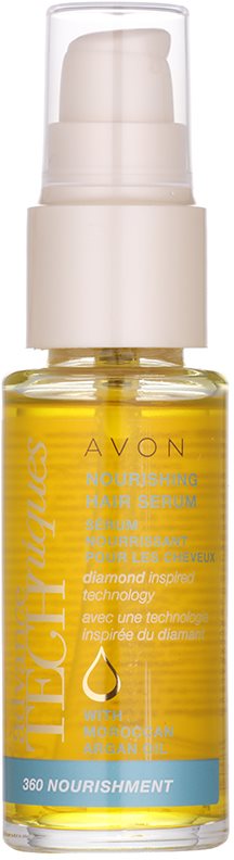 Avon Advance Techniques 360 Nourishment sérum nutritivo para o cabelo com óleo de argan marroquino