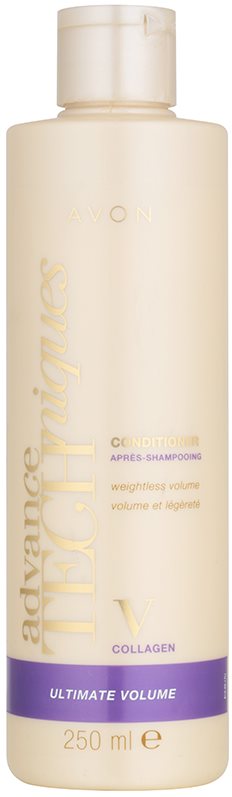 Avon Advance Techniques Ultimate Volume kondicionér s kolagenem pro zvětšení objemu vlasů