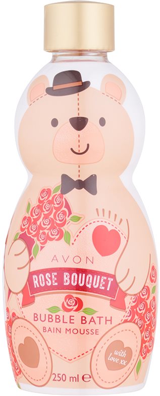 Avon Bubble Bath espuma de banho com aroma de rosas