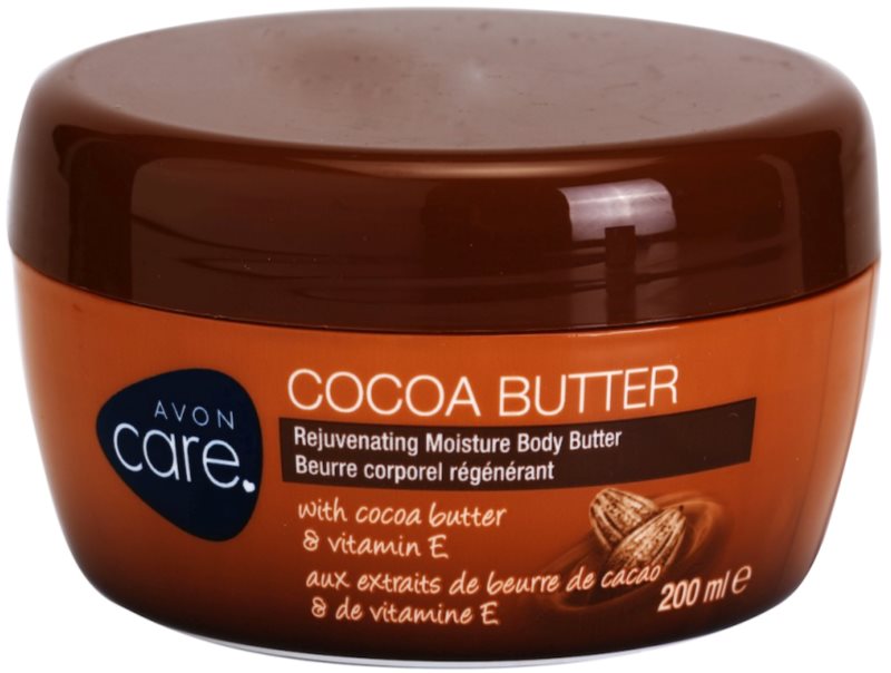 Avon Care creme de corpo hidrante e rejuvenescedor com manteiga de cacau e vitamina E