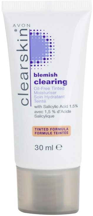 Avon Clearskin Blemish Clearing crème teintée hydratante pour peaux à problèmes
