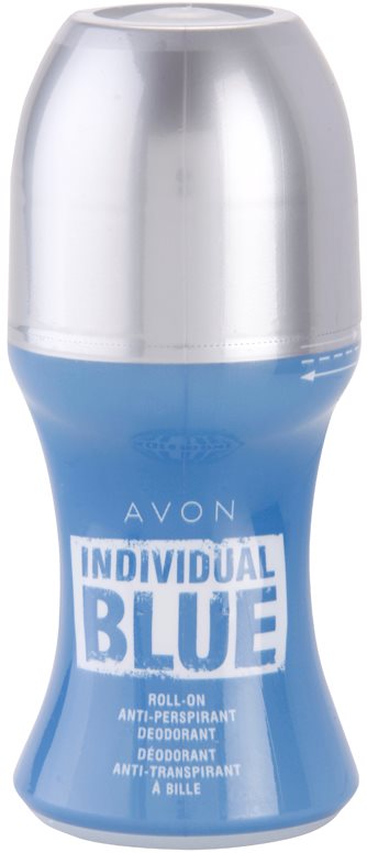 Avon Individual Blue for Him Αποσμητικό roll-on για άνδρες 50 μλ