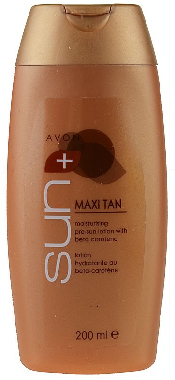 Avon Sun Maxi Tan Getinte Hydtarerende Melk met Betacaroteen