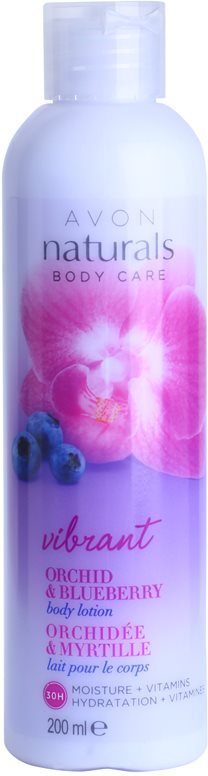Avon Naturals Body lotiune de corp cu orhidee si afine