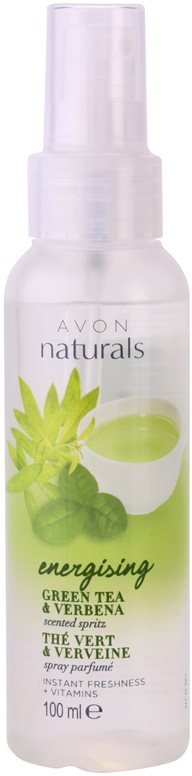 Avon Naturals Body spray corporal com chá verde e verbena