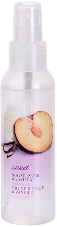 Avon Naturals Fragrance spray corporal com ameixa e baunilha