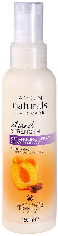 Avon Naturals Hair Care spray de cabelo para fácil penteado de cabelo