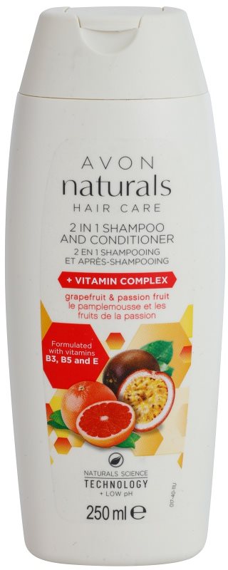 Avon Naturals Hair Care šampon a kondicionér 2 v 1