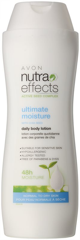 Avon Nutra Effects Hydrating Body Lotion For Normal And Dry Skin