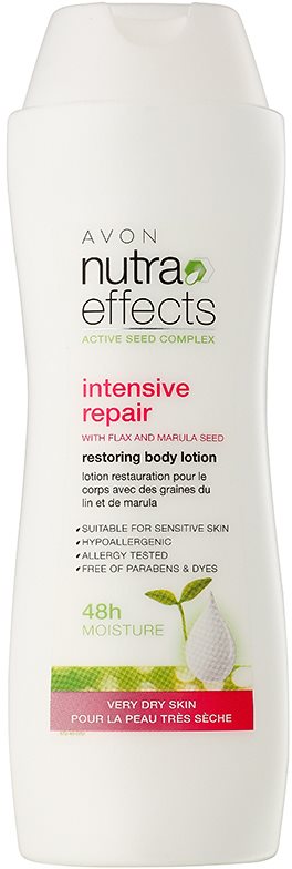 Avon Nutra Effects leite corporal renovador para pele muito seca