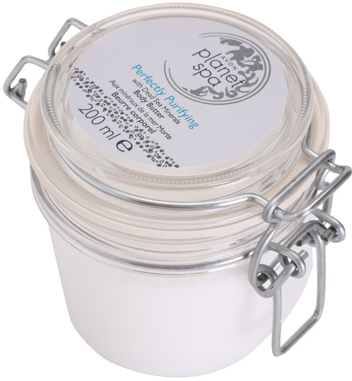 Avon Planet Spa Perfectly Purifying creme corporal com minerais do Mar Morto
