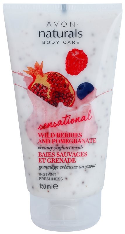 Avon Naturals Body Care Sensational Body Scrub