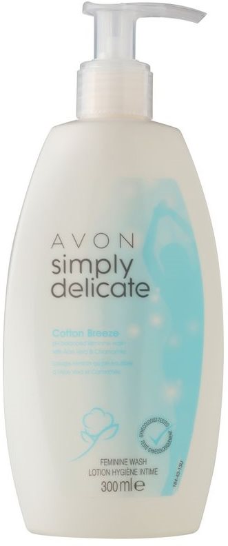 Avon Simply Delicate tusfürdő gél intim higiéniára