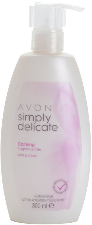 Avon Simply Delicate gel crema fara parfum cu efect calmant pentru igiena intima