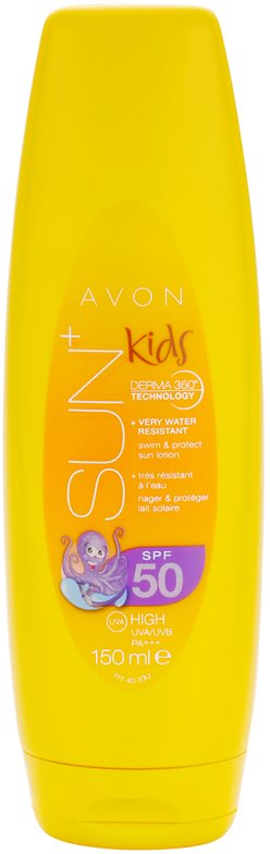 Avon Sun Kids lotiune pentru protectie solara rezistenta la apa SPF 50