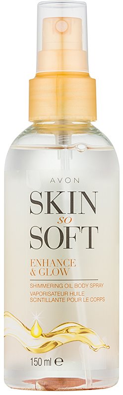 Avon Skin So Soft Shimmering Oil For Body