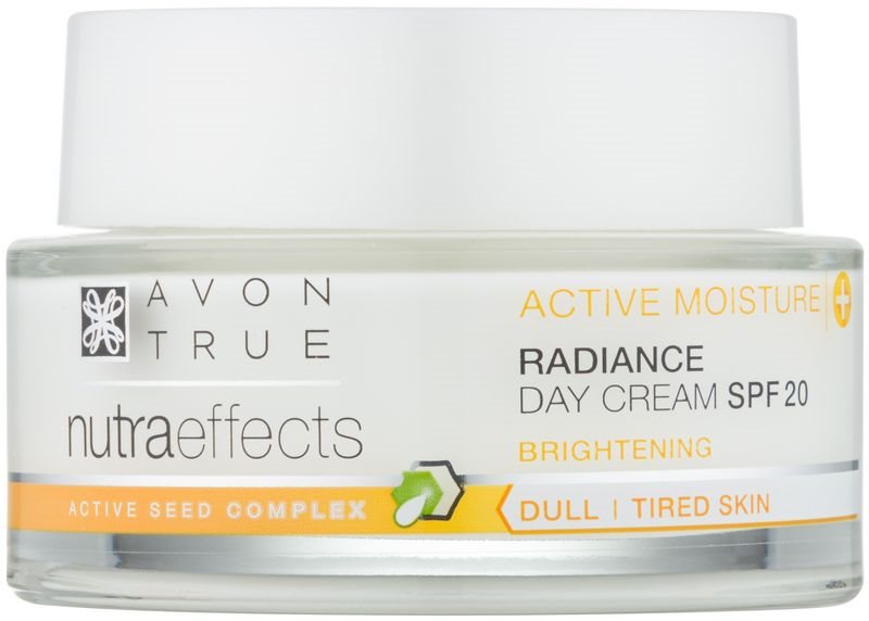 Avon True NutraEffects crema giorno illuminante SPF 20