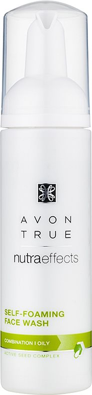 Avon True NutraEffects Reinigungsschaum für fettige und Mischhaut