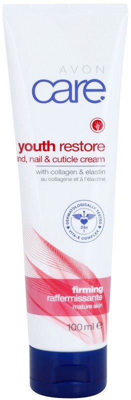 Avon Youth Restore cremă de mâini pentru protecție și regenerare cu colagen