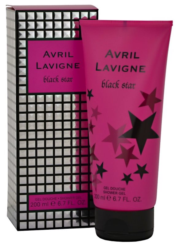Avril Lavigne Black Star sprchový gél pre ženy 200 ml
