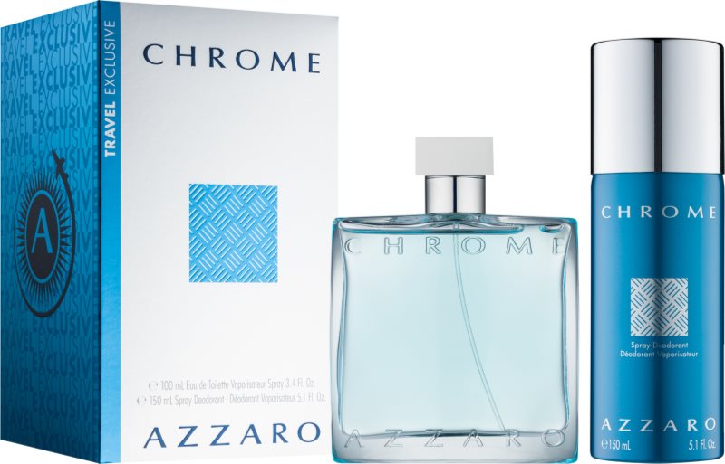Azzaro Chrome coffret cadeau IX.