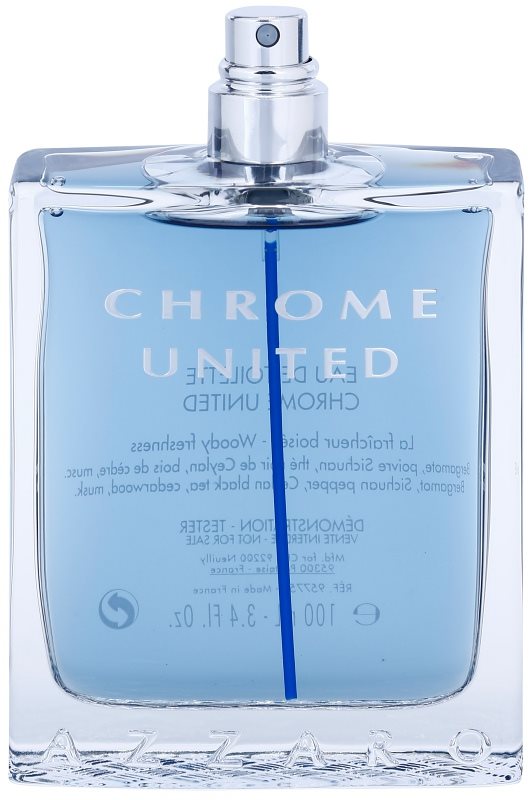 Azzaro Chrome United eau de toilette teszter férfiaknak 100 ml