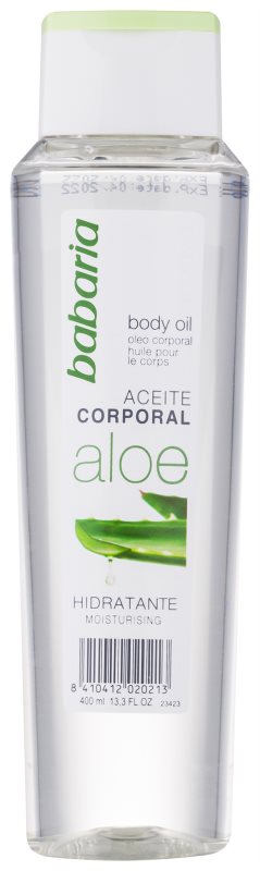 Babaria Aloe Vera óleo corporal hidratante com aloé vera