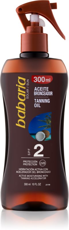 Babaria Sun Bronceadora ulei hidratant pentru intensificarea bronzului