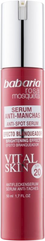 Babaria Rosa Mosqueta rozświetlające serum do twarzy przeciw przebarwieniom