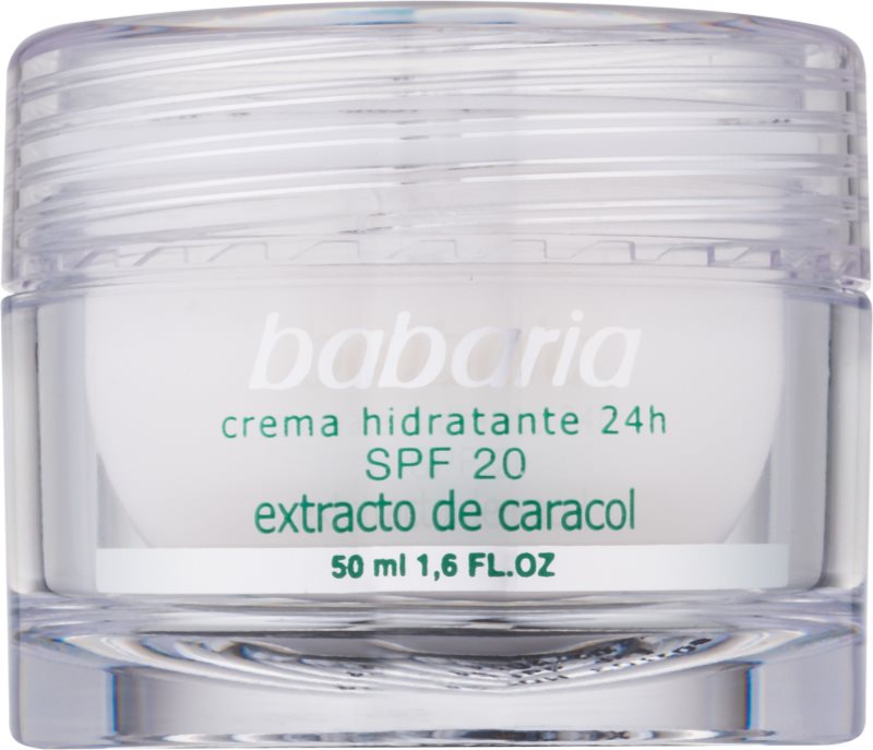 Babaria Extracto De Caracol crema idratante con estratto di bava di lumaca