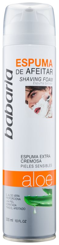 Babaria Aloe Vera schiuma da barba con aloe vera
