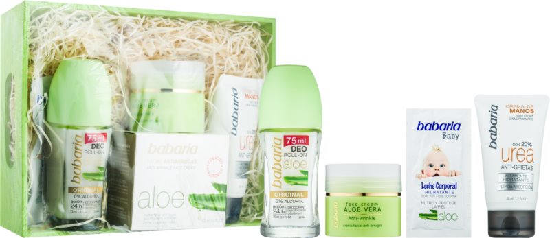 Babaria Aloe Vera kozmetická sada IV.