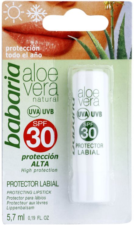 Babaria Aloe Vera Lippenbalsem SPF 30