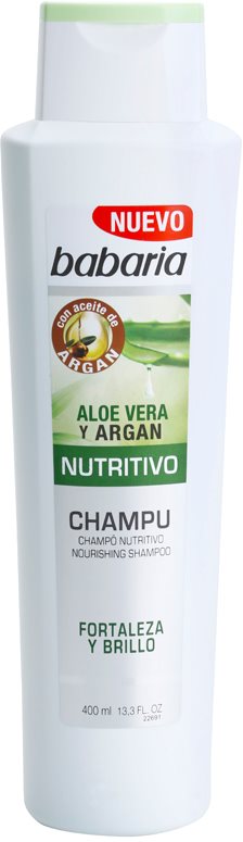 Babaria Aloe Vera shampoing nourrissant à l'aloe vera